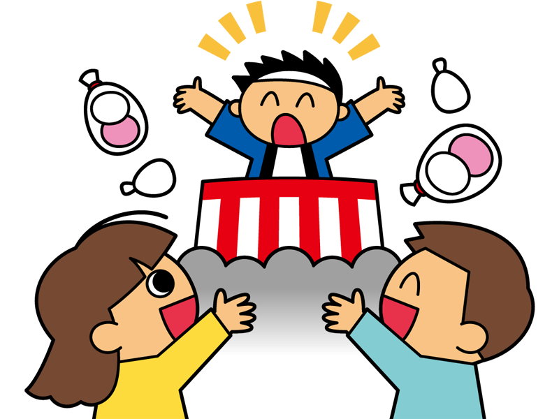 上棟記念餅まき、構造現場見学会