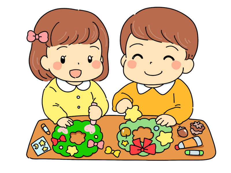 クリスマスリース作りイベント　クリスマスイベント