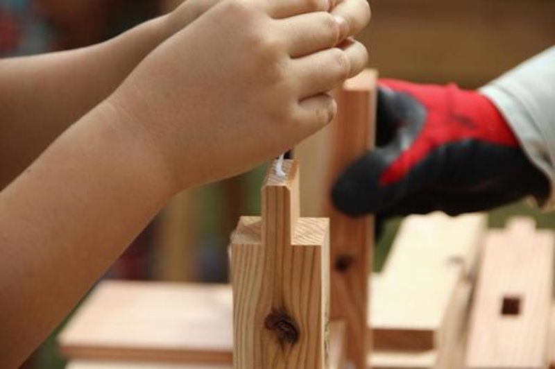 一緒に作ろう木工工作