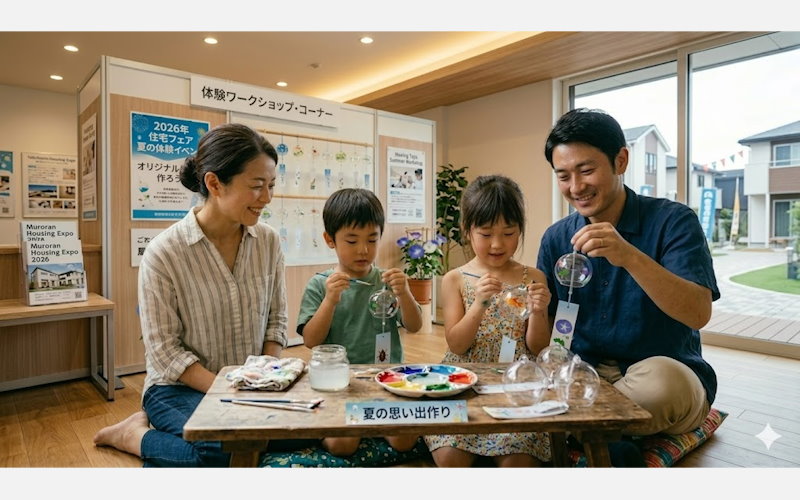 オリジナル風鈴をつくろう！