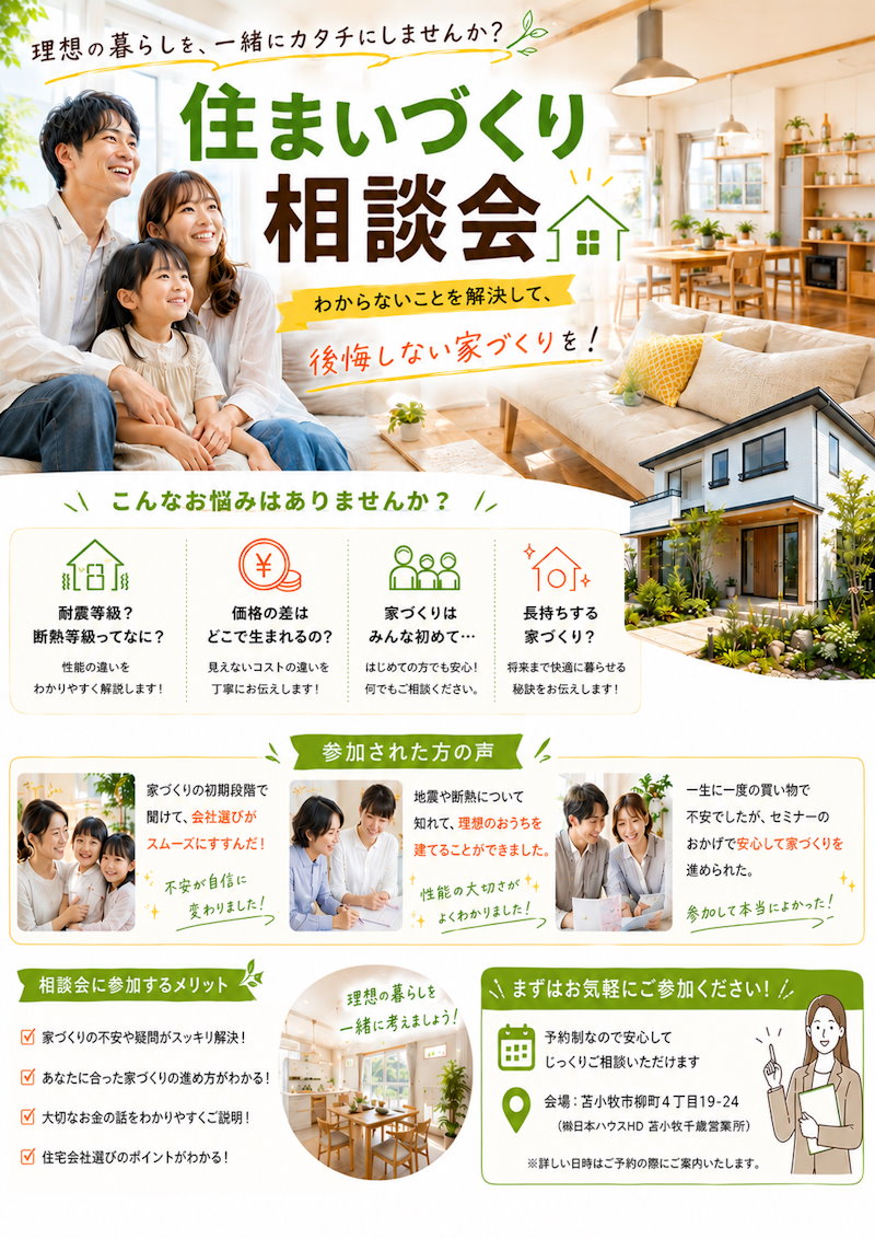 住まいづくり相談会