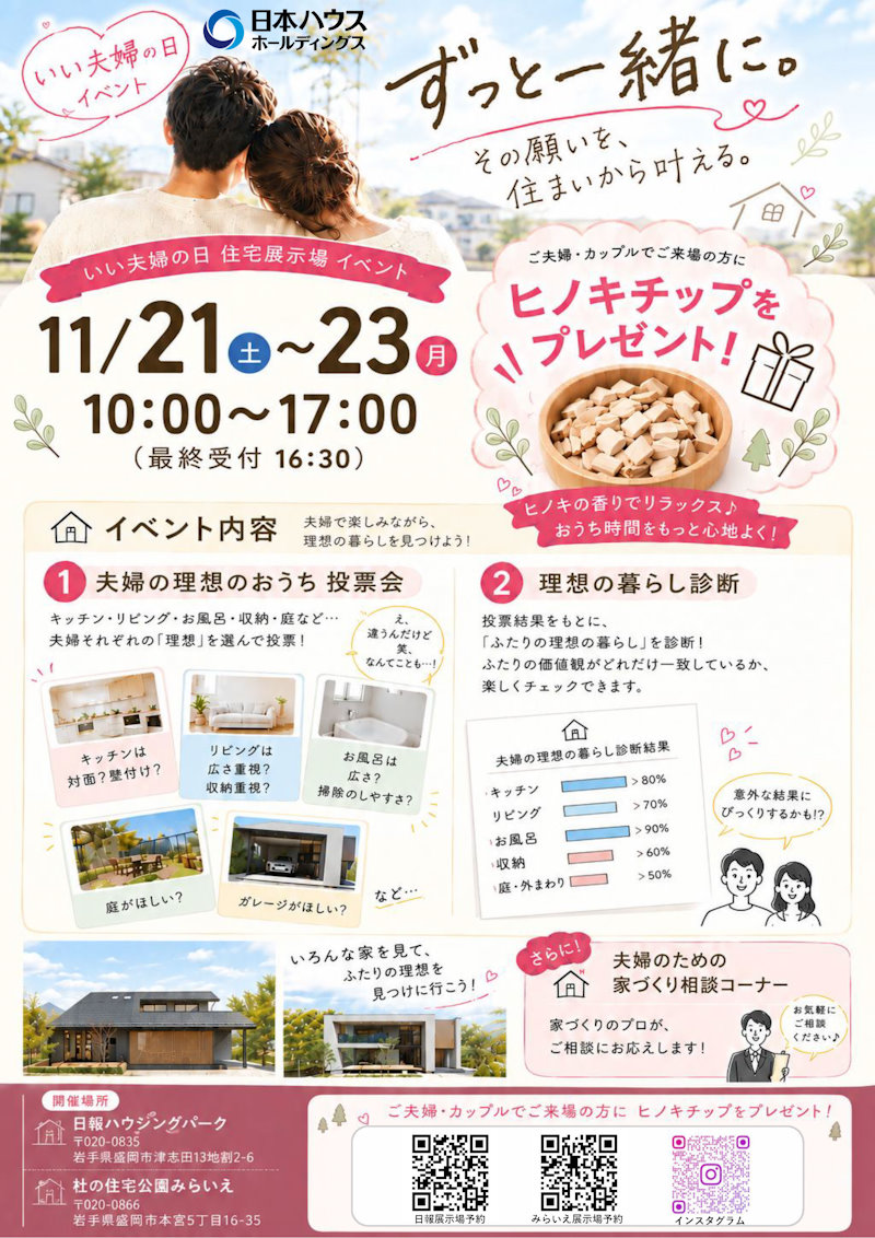 いい夫婦の日イベント