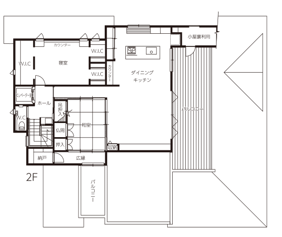 2階間取り