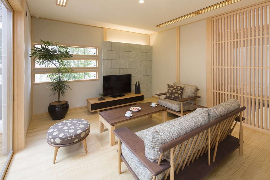 01_岐阜展示場_リビング