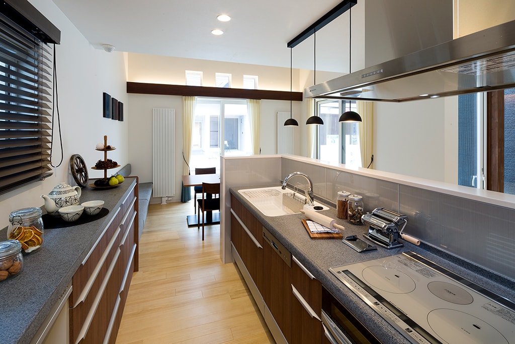 04_北上展示場_キッチン