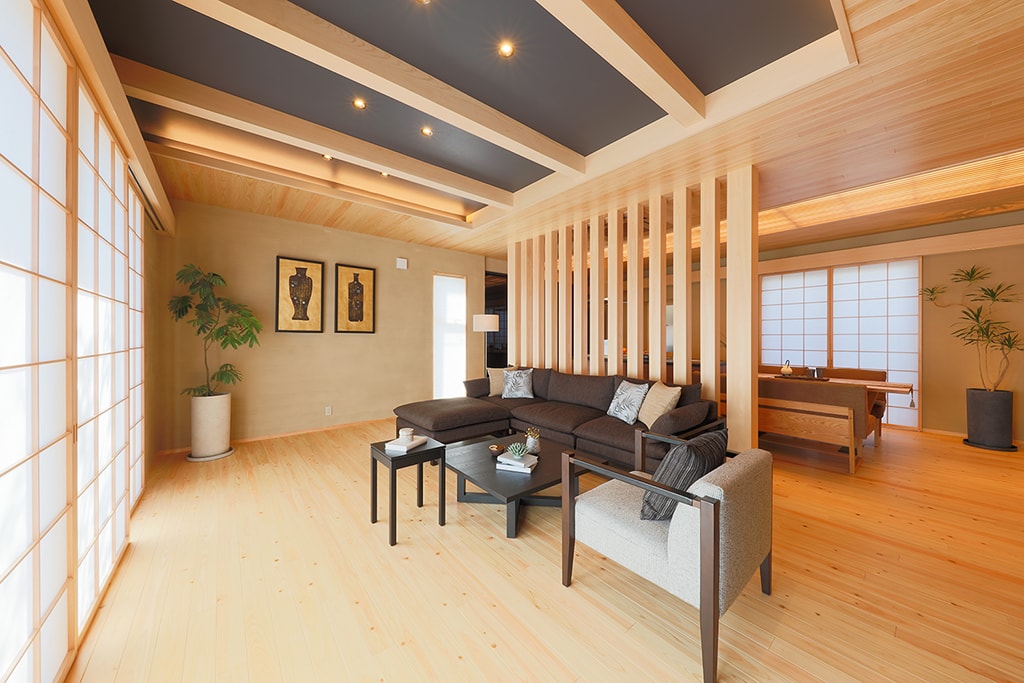 02_甲府昭和展示場_リビング