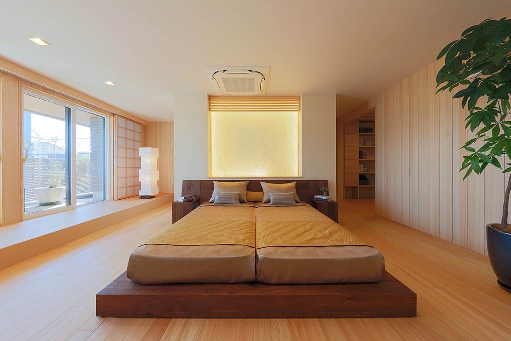 06_甲府昭和展示場_ベッドルーム