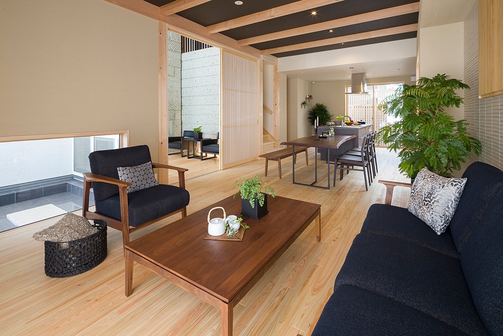 01_西川田展示場_リビング