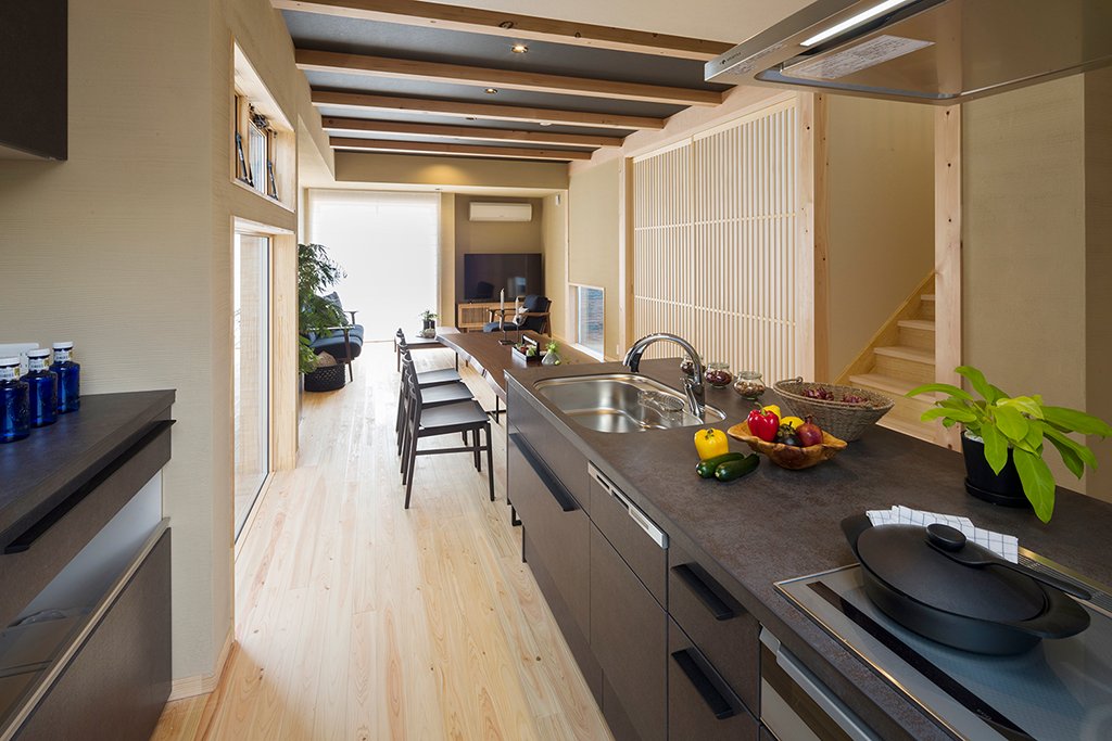 03_西川田展示場_キッチン