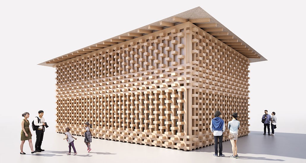 檜4寸木組耐力壁に包まれたスクリーンハウス（外観、間取り）
