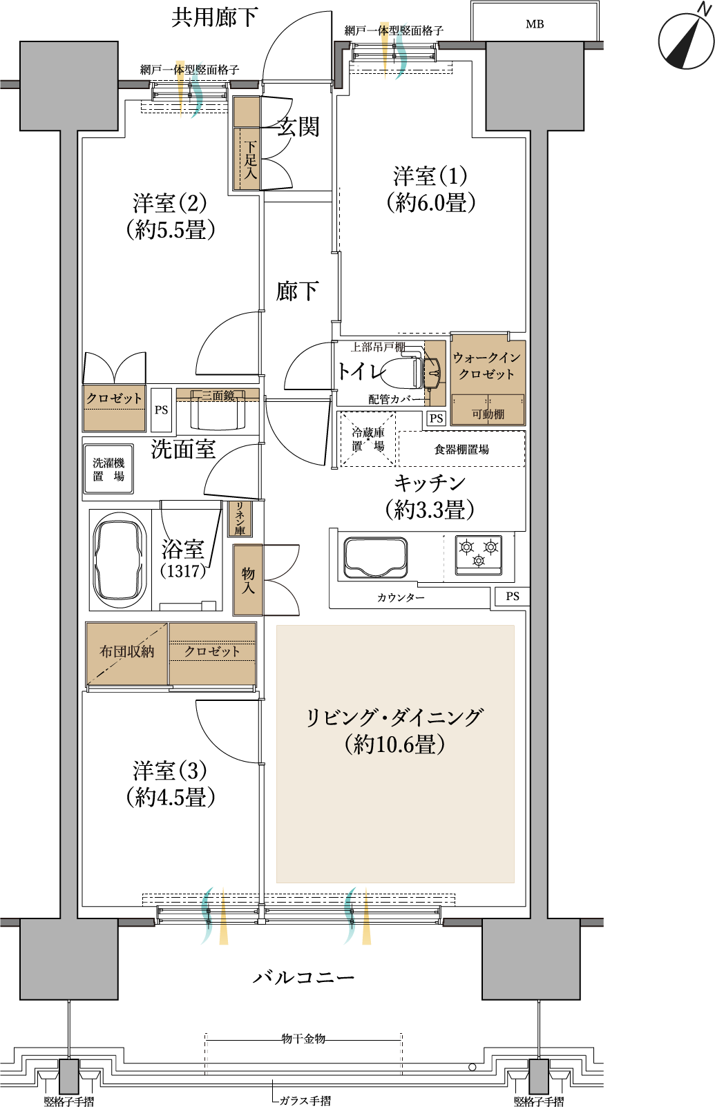 Btypeのフロアイメージ01