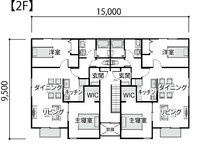 間取り2階