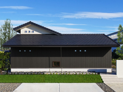 究極のカッコよさを追求した平屋住宅