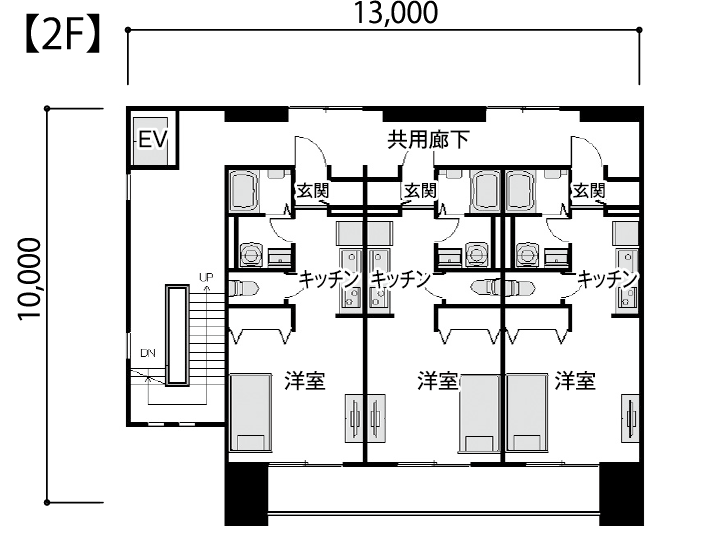 間取り2階