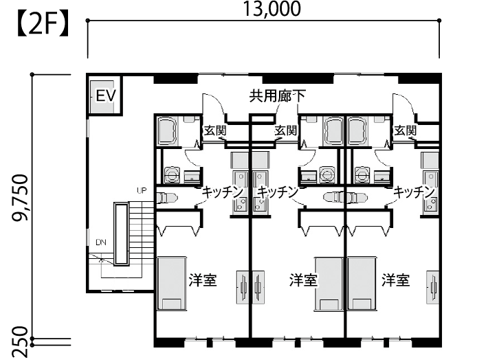 間取り2階