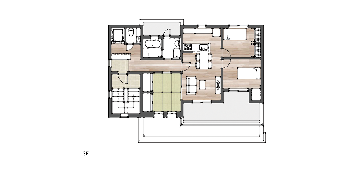 3F間取り
