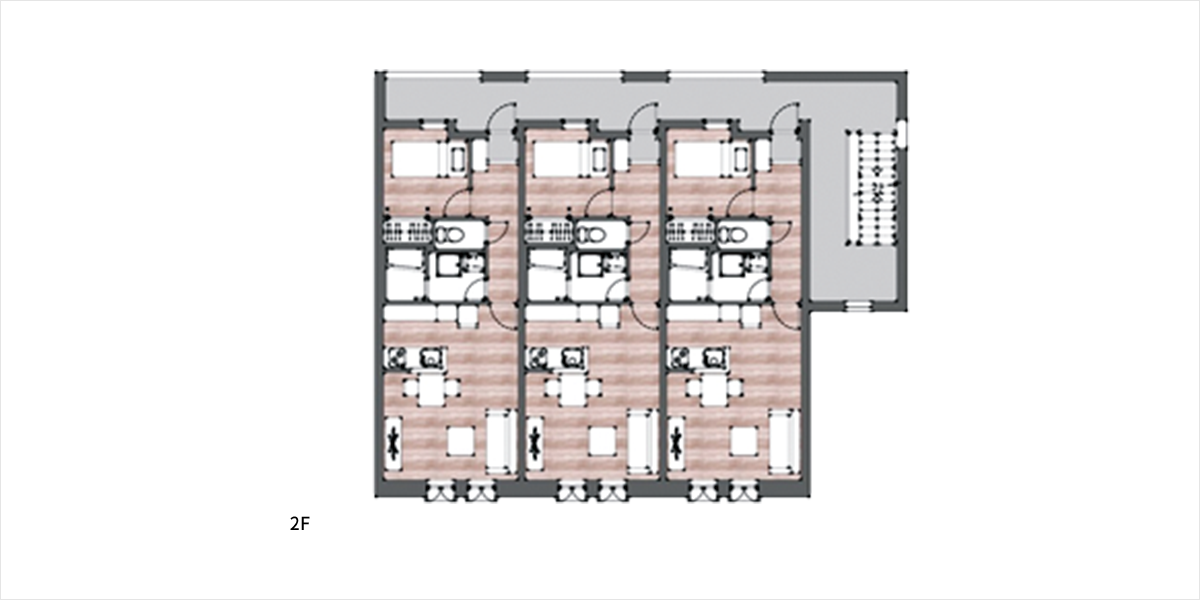 2F間取り