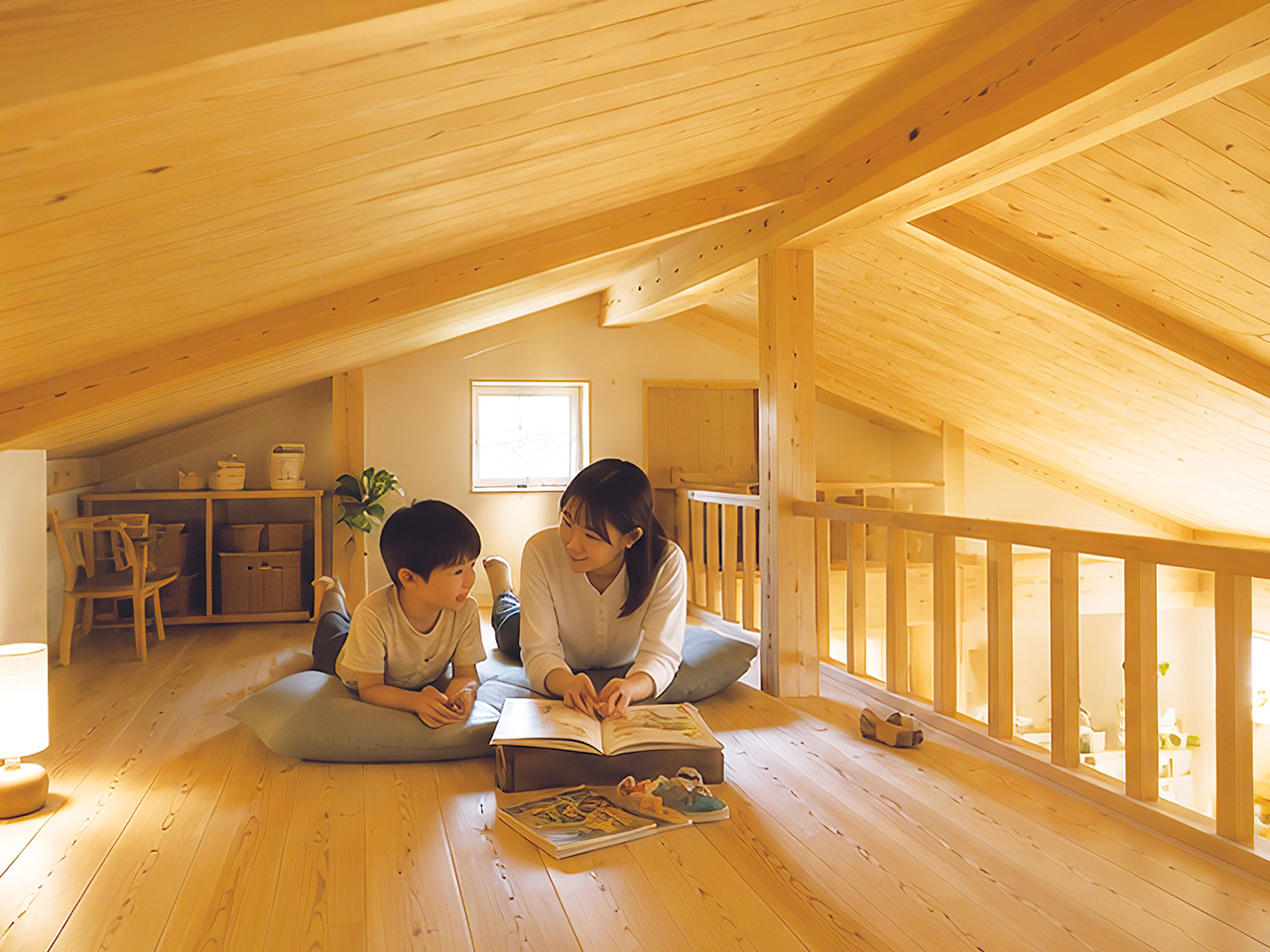 1.5階建てタイプ