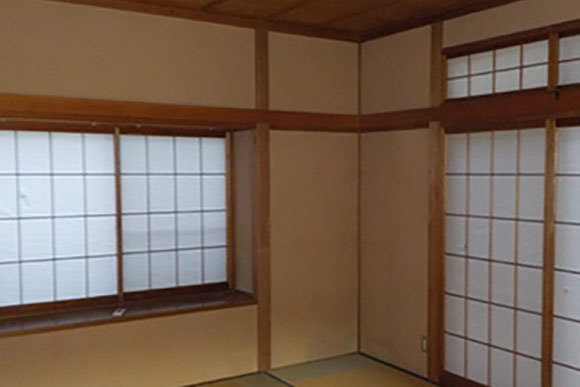 事例1 和室を洋室へ Before